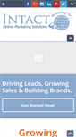 Mobile Screenshot of intactmarketing.com